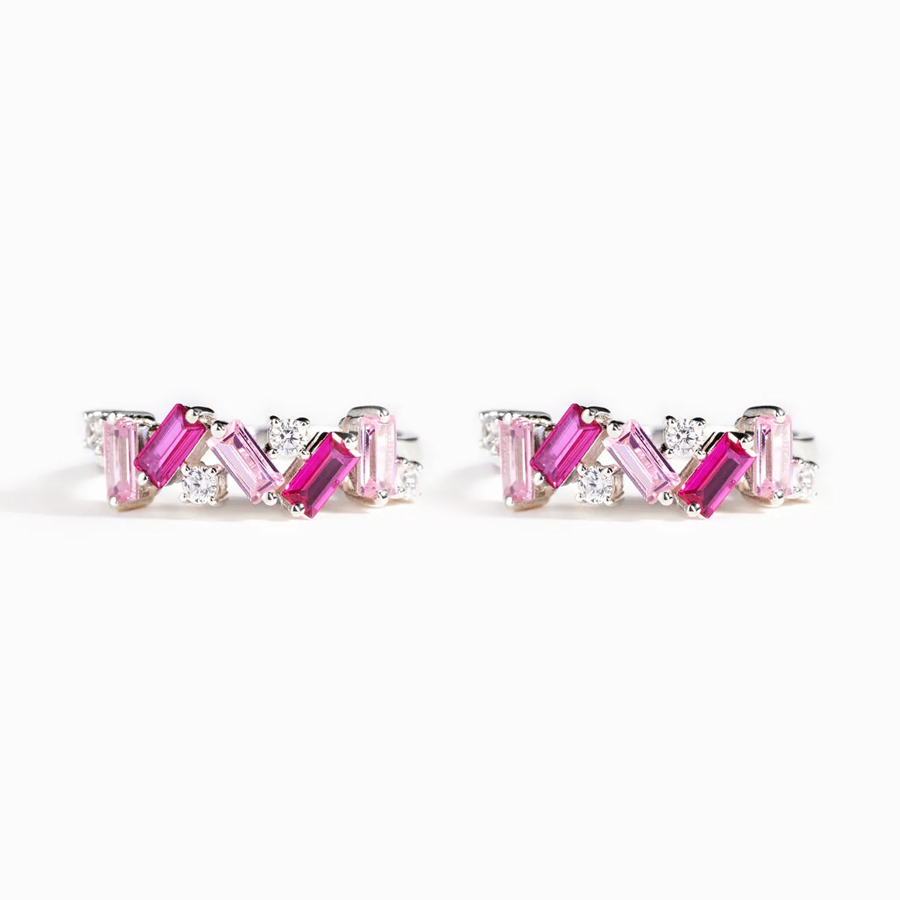Mother&Daughter Pink Broken Rings