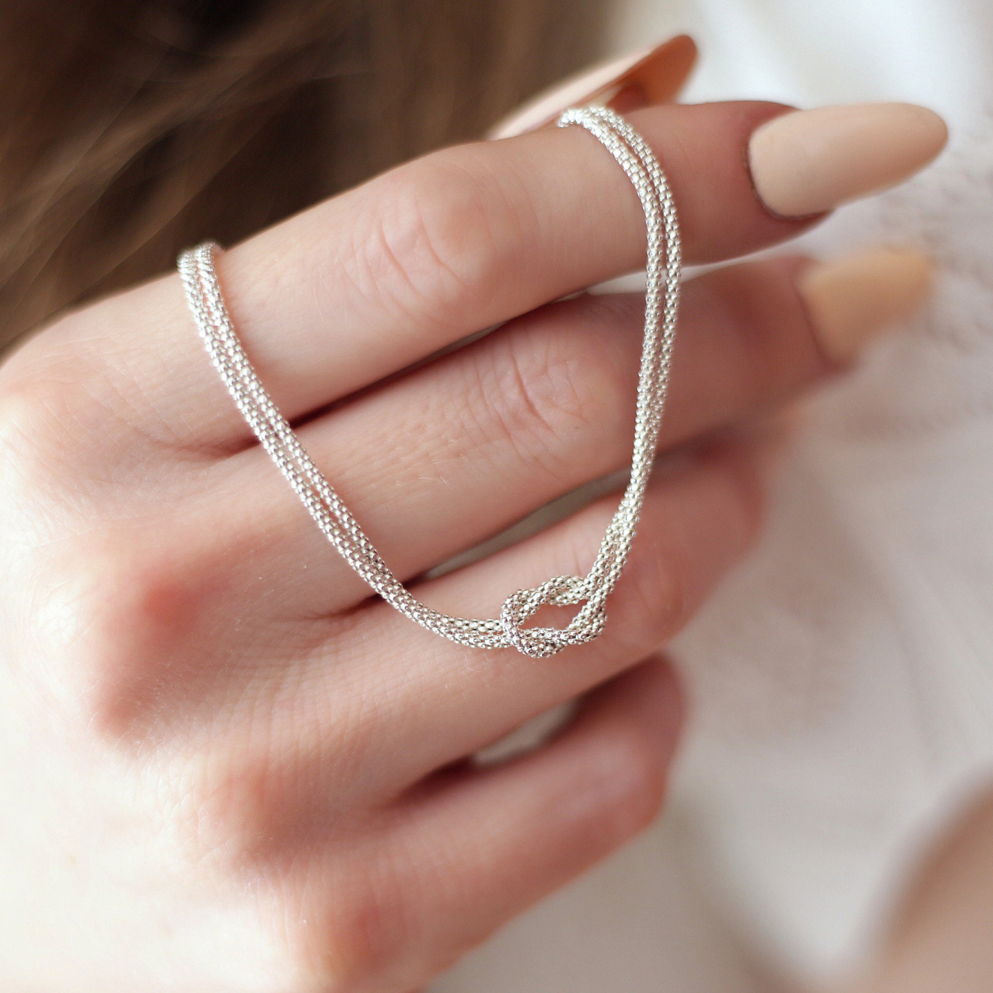 Love Knot For Mother&Daughter Bracelet