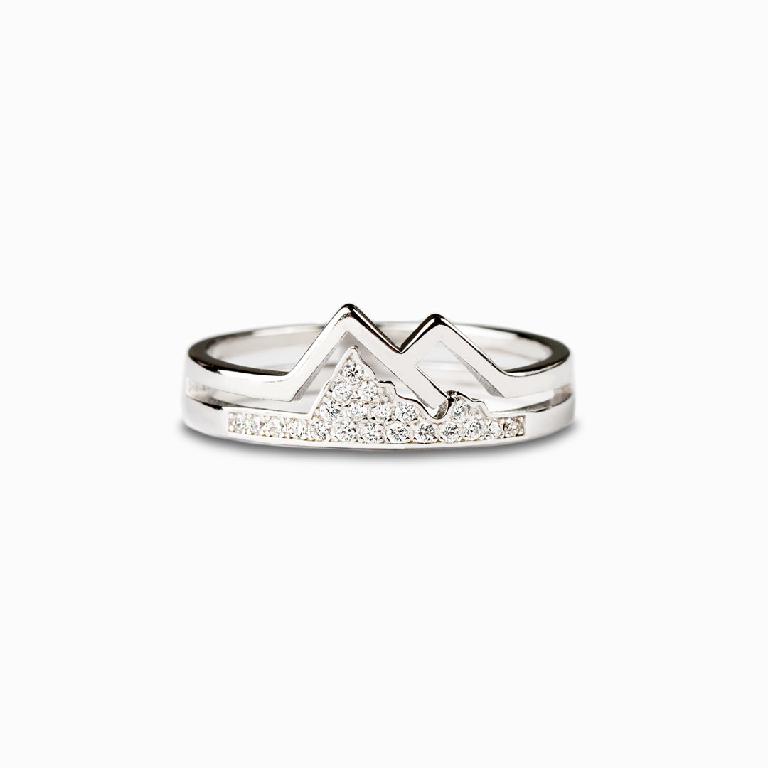 Matching Mother&Daughter Mountain Rings
