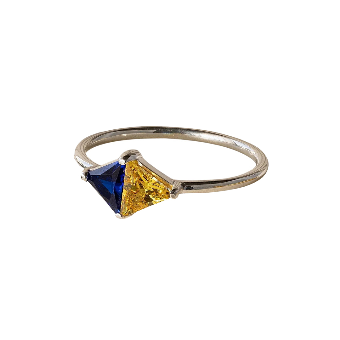 Personalized 1-2 Birthstones Timeless Togetherness Ring