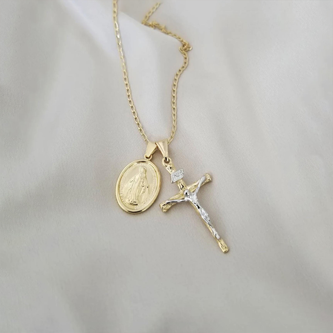 Faith Embrace Cross Necklace
