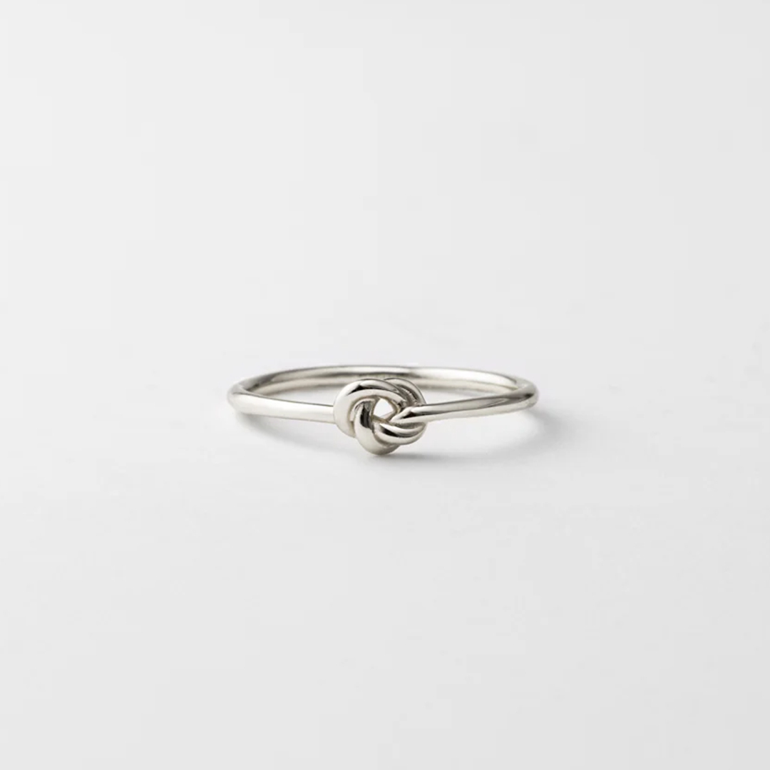 Mother & Daughter Eternal Bond Knot Ring
