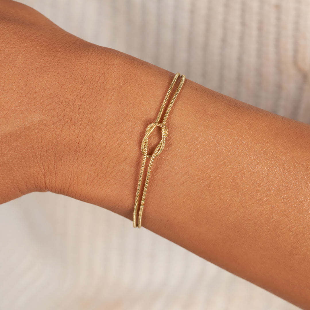 Mother & Daughter Bond Knot Bracelets