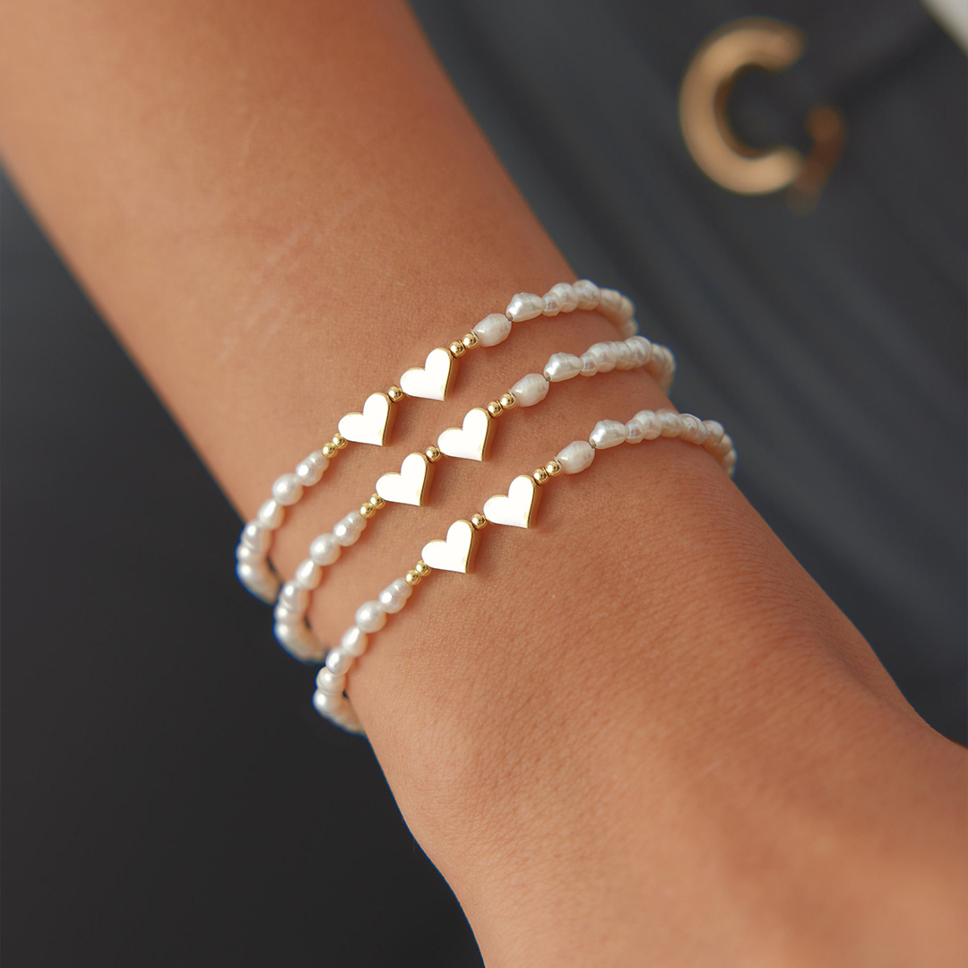 Loss Of Parents Pearl Bracelet
