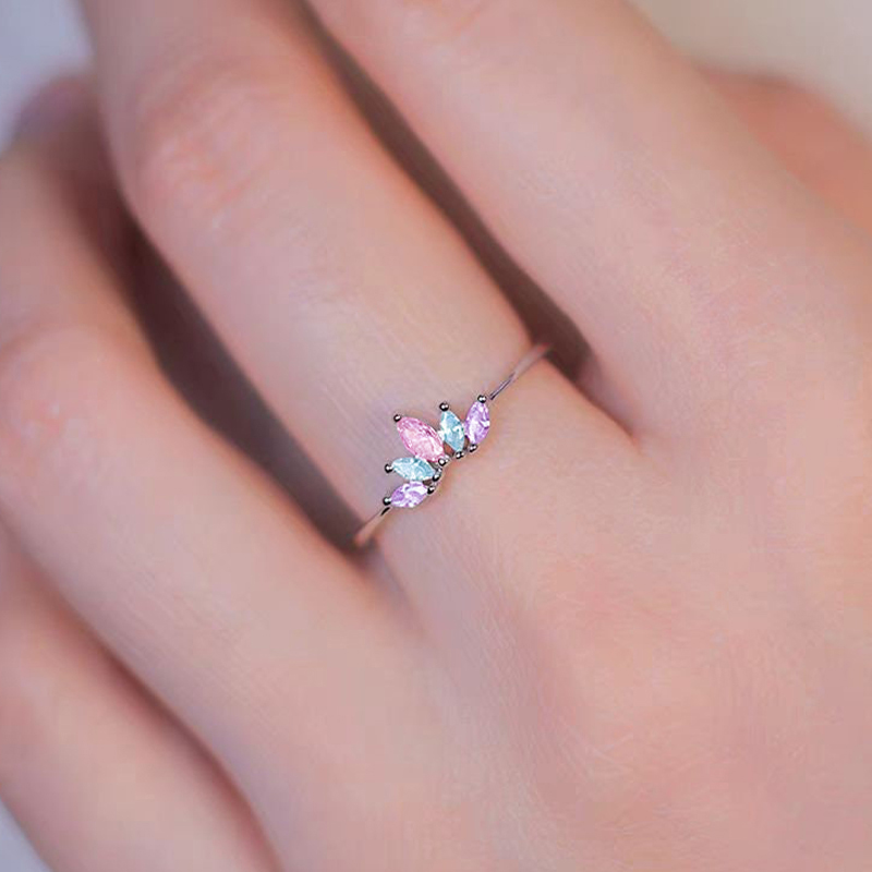 Thyroid Cancer Awareness Lotus Ring