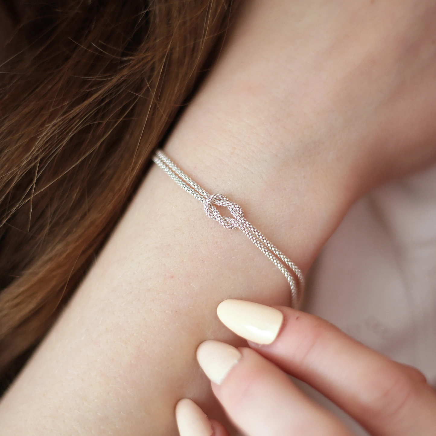 Love Knot For Mother&Daughter Bracelet