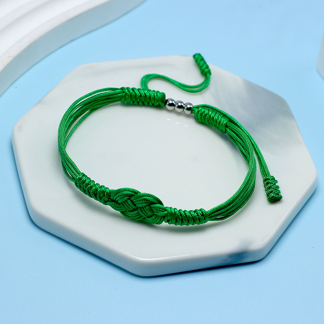 Kidney Disease Awareness Lucky Knot Bracelet