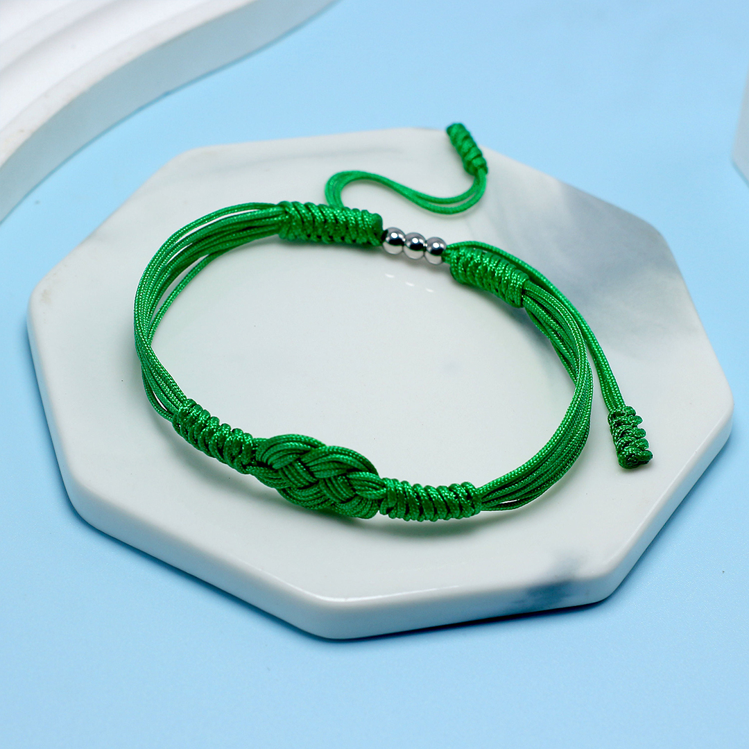 Kidney Disease Awareness Lucky Knot Bracelet