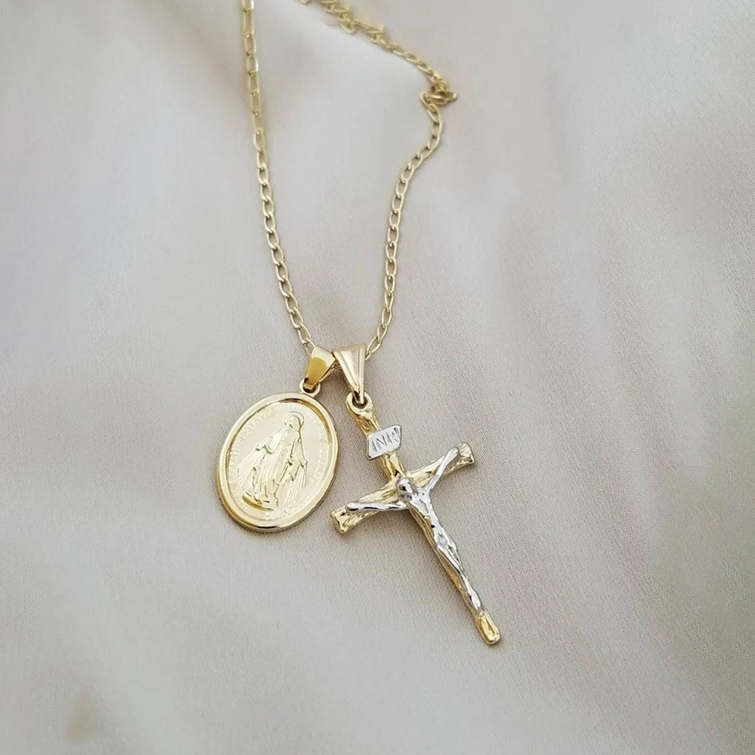 Faith Embrace Cross Necklace