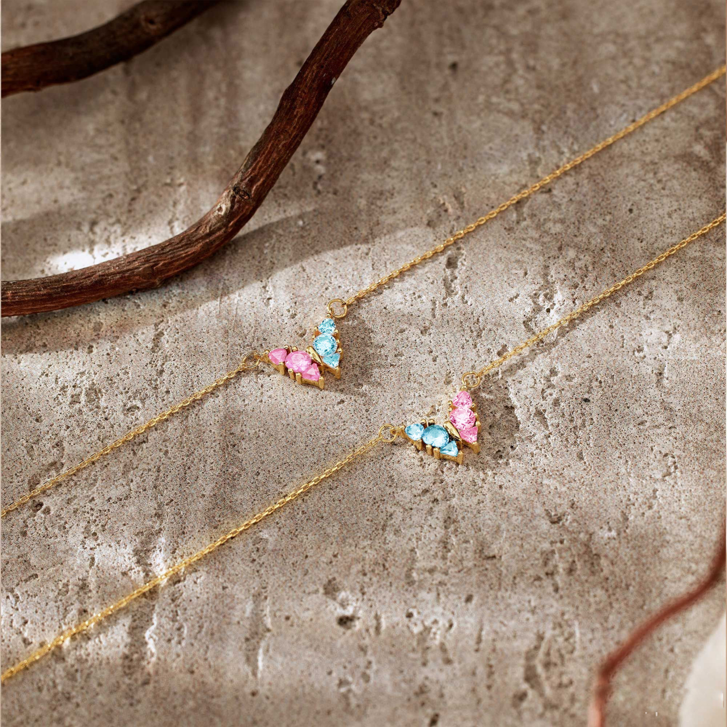 Mama Of An Angel Butterfly Daily Necklace