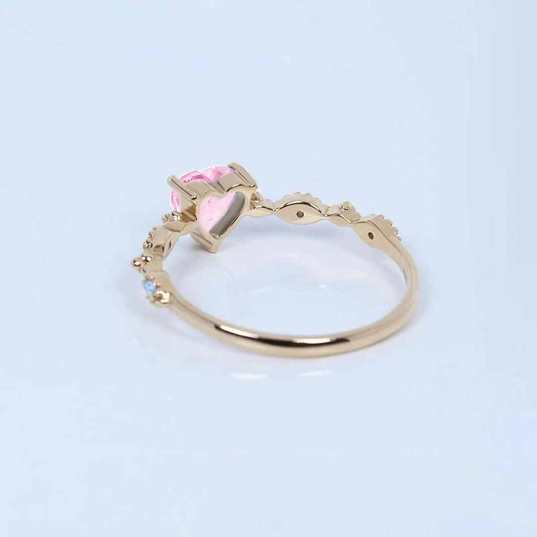 Mama of an Angel Memorial Heart Shape Ring