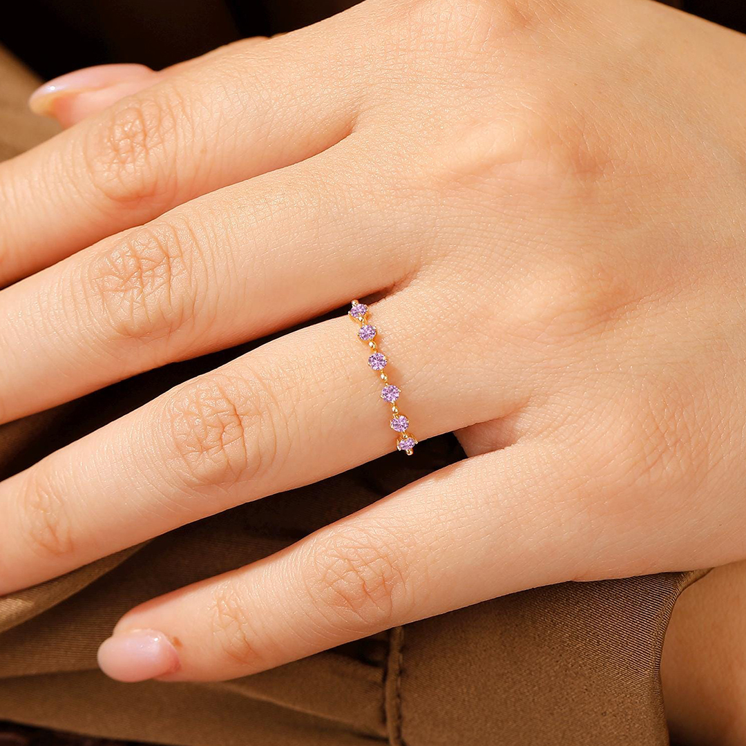 It's OK Unique Pink Sapphire Ring