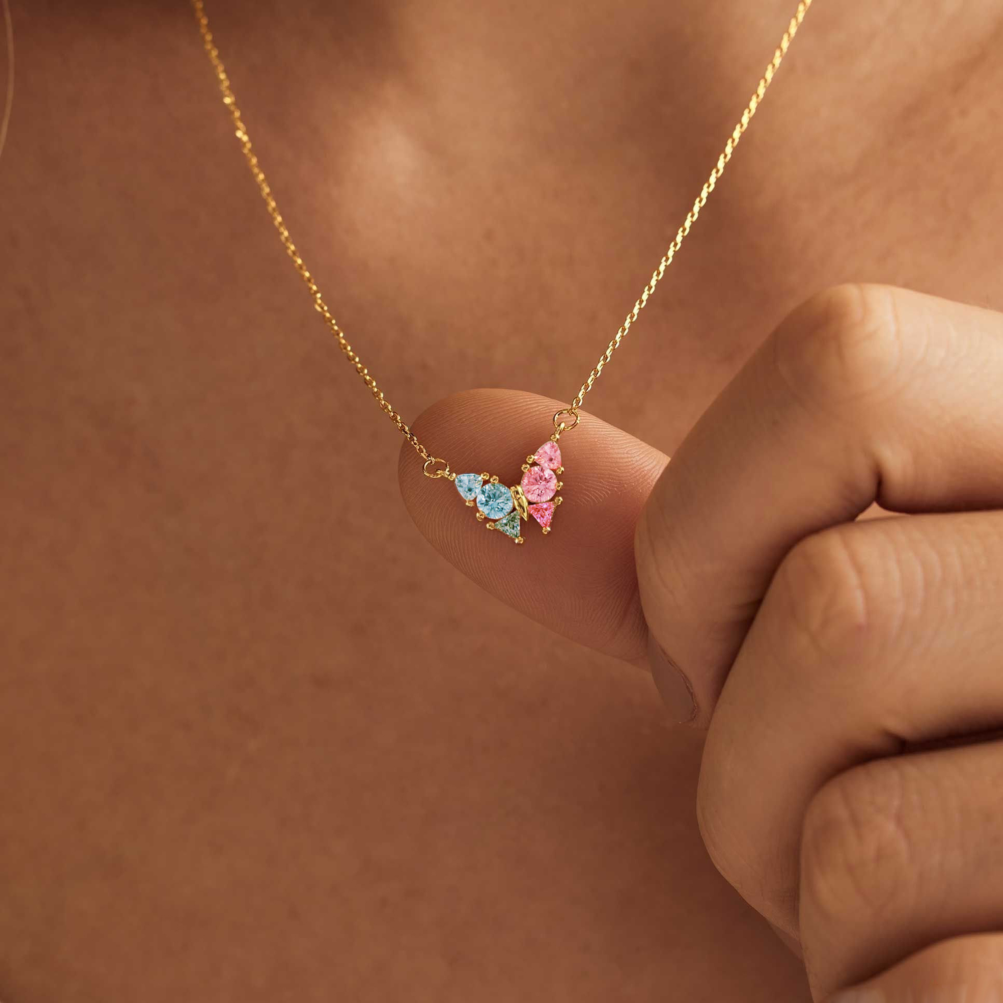 Mama Of An Angel Butterfly Daily Necklace