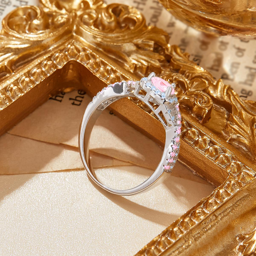 Mama of an Angel Infinity Love Heart Ring