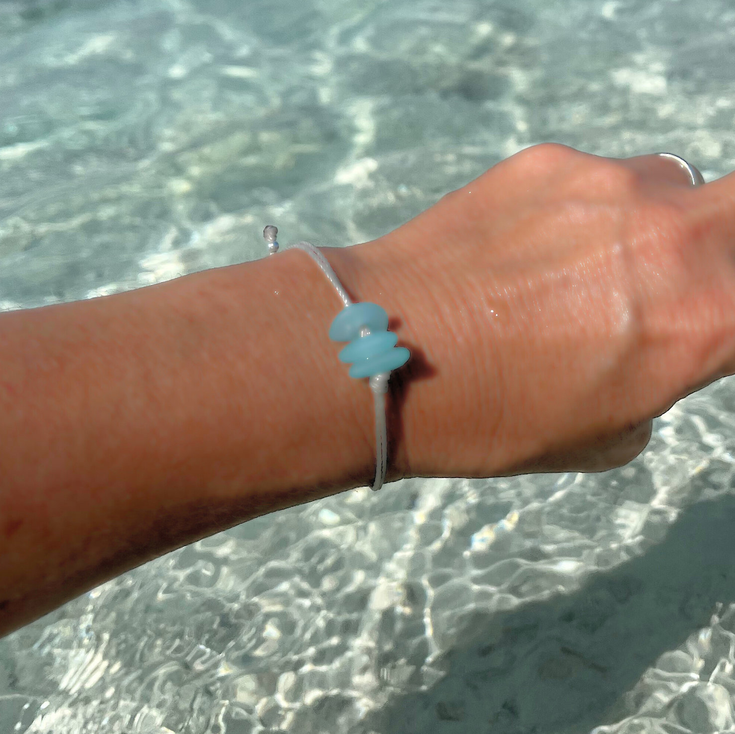 Soul Sister Sea Glass Bracelet