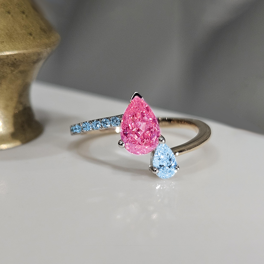 Guardian Angel Connection Adjustable Ring