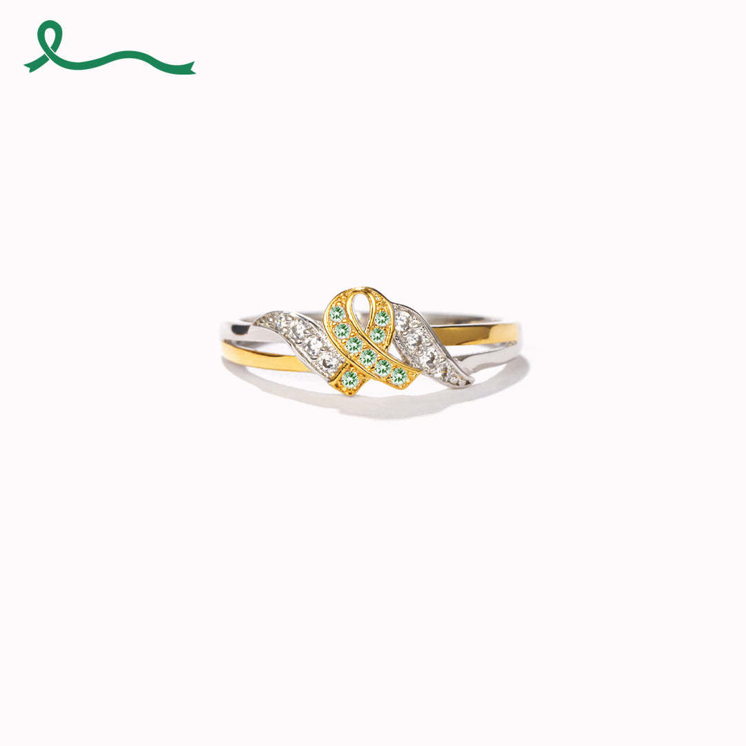 Never Give Up Hope To Defeat Cancer Ring