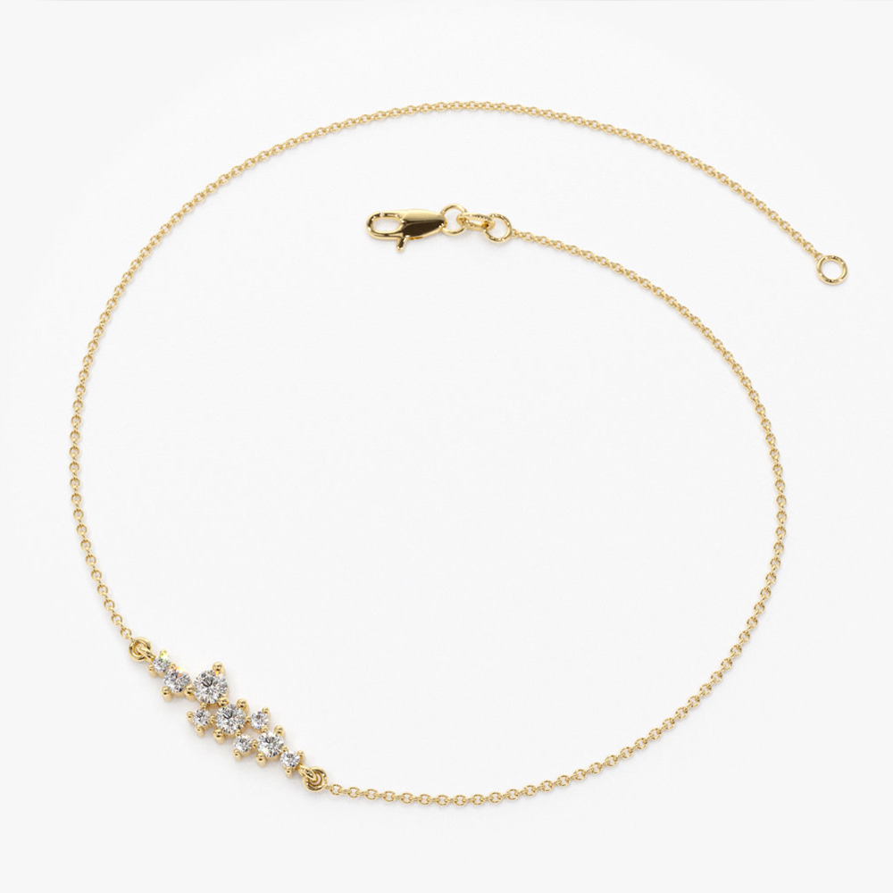 Beautifully Dainty Diamond Bracelet