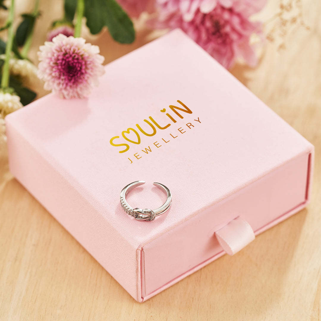 Celebrate Our Unbreakable Bond Today Knot Ring