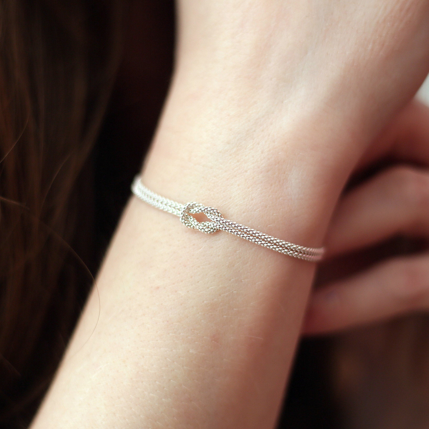 Love Knot For Mother&Daughter Bracelet