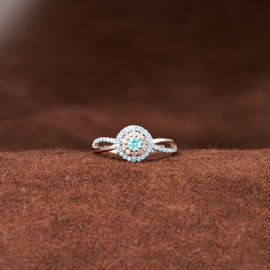 F*ck OVARIAN Circle Ring