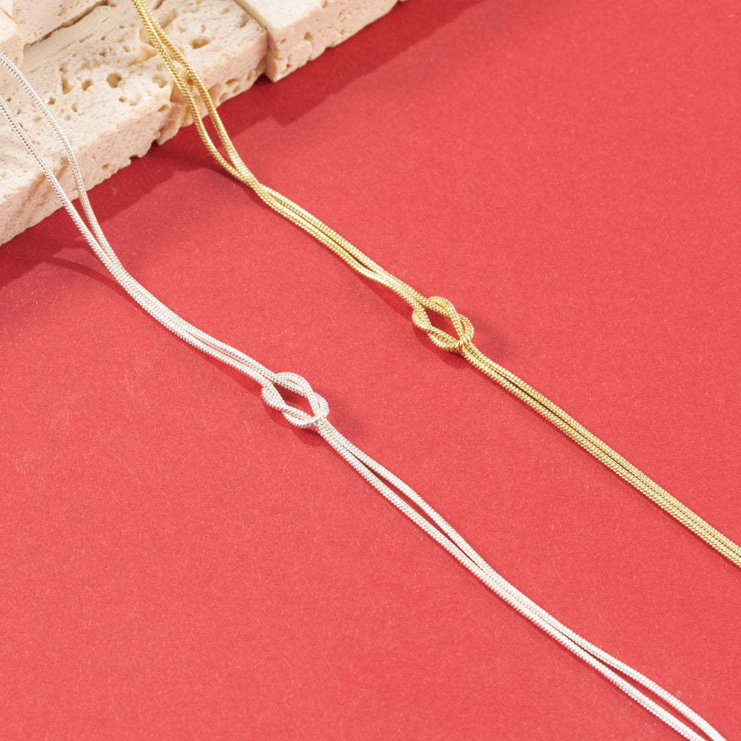Mother & Daughter Bond Knot Bracelets