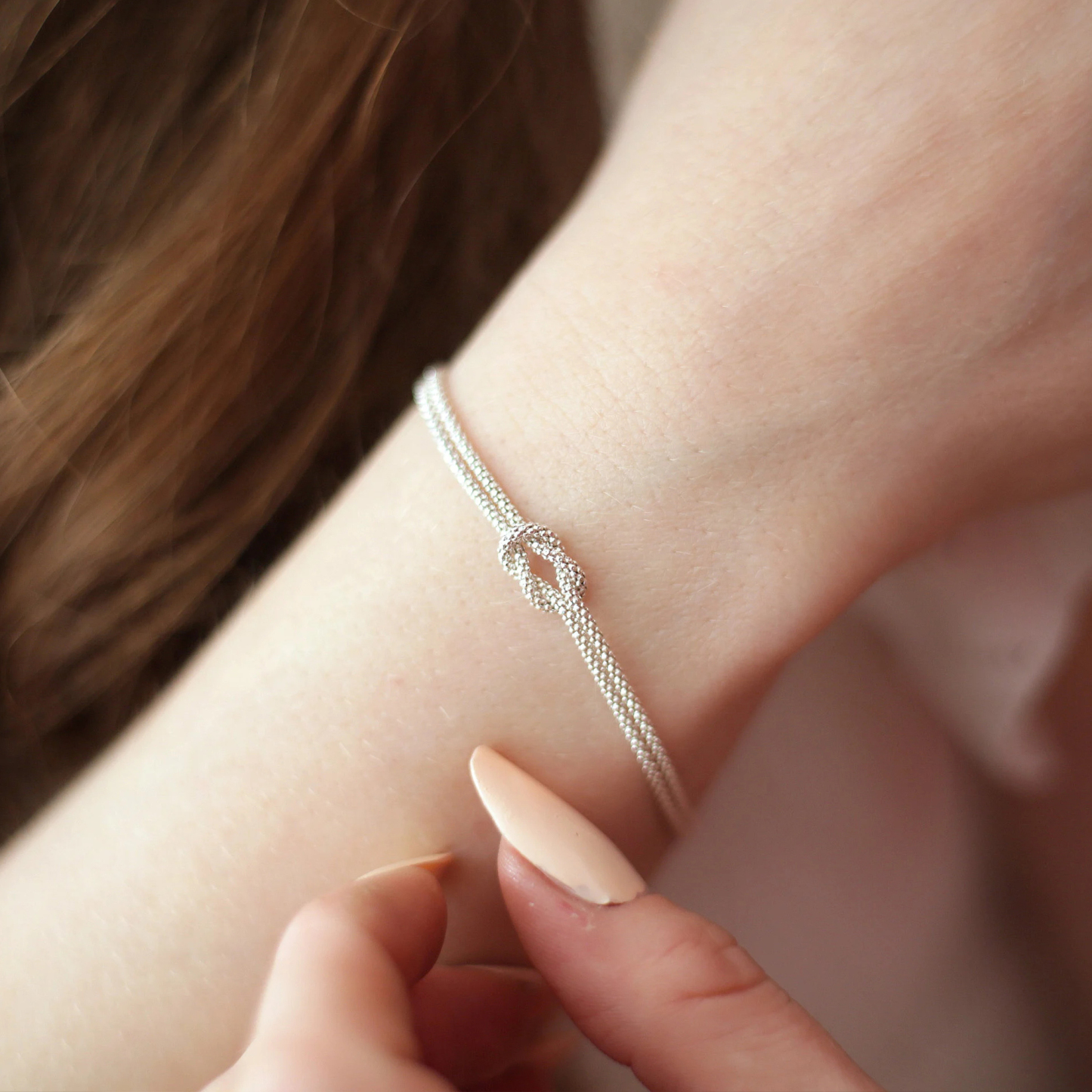 Love Knot For Mother&Daughter Bracelet