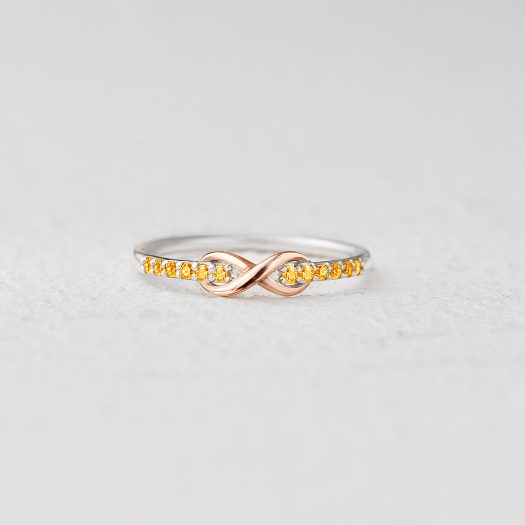 Multiple Sclerosis Awareness Infinity Ring