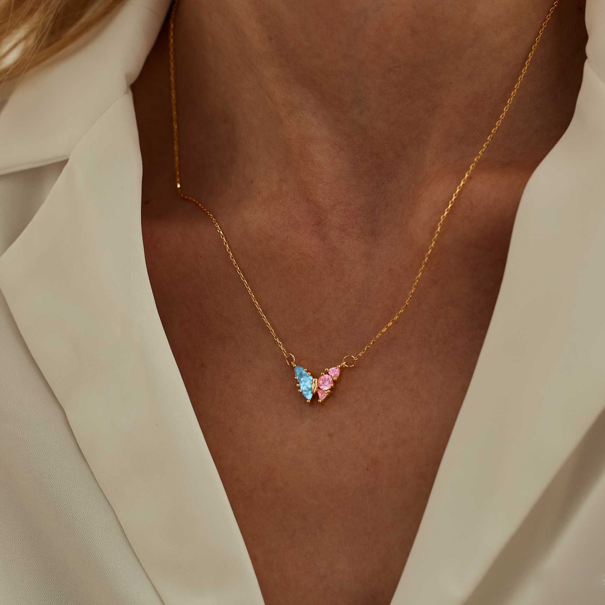 Mama Of An Angel Butterfly Daily Necklace
