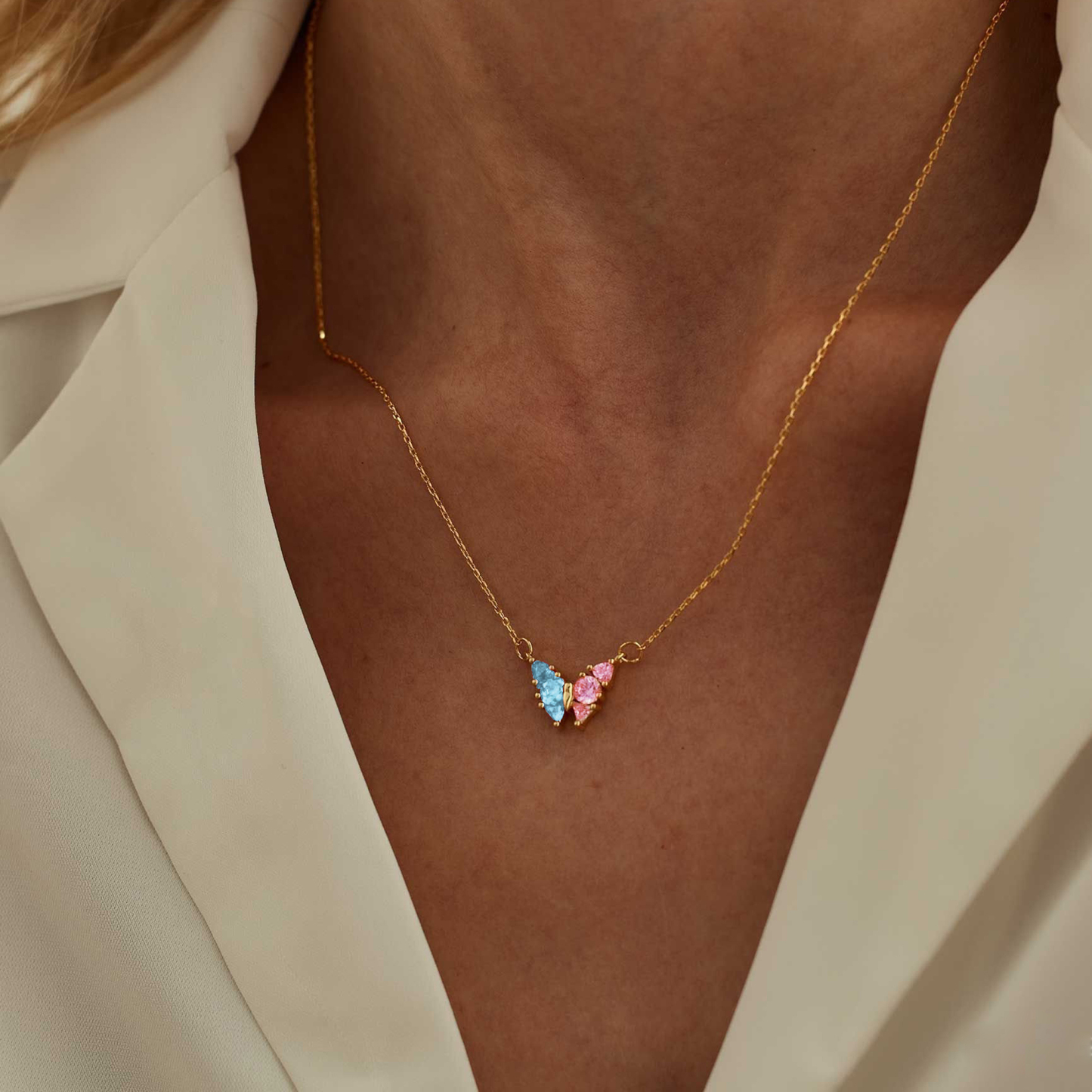 Mama Of An Angel Butterfly Daily Necklace