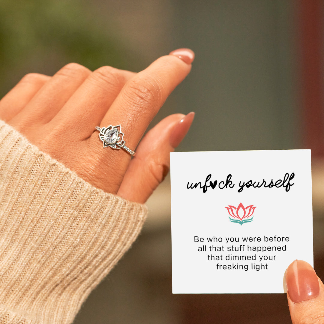 Be Who You Were Before Lotus Ring