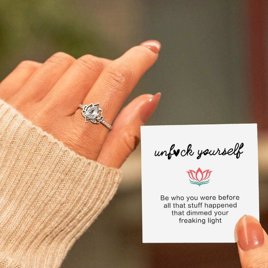 Be Who You Were Before Lotus Ring