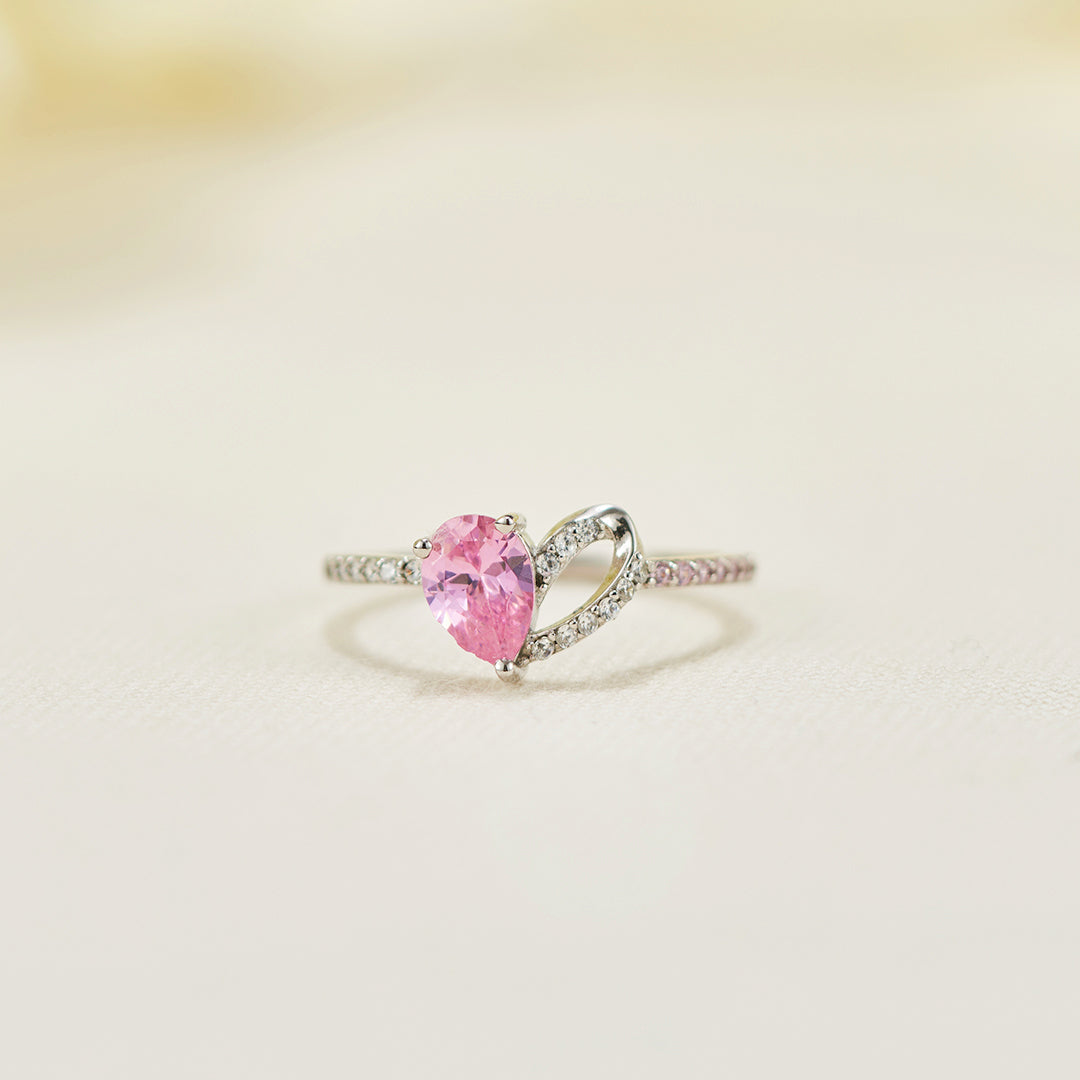 Angels From Above Pink Ring