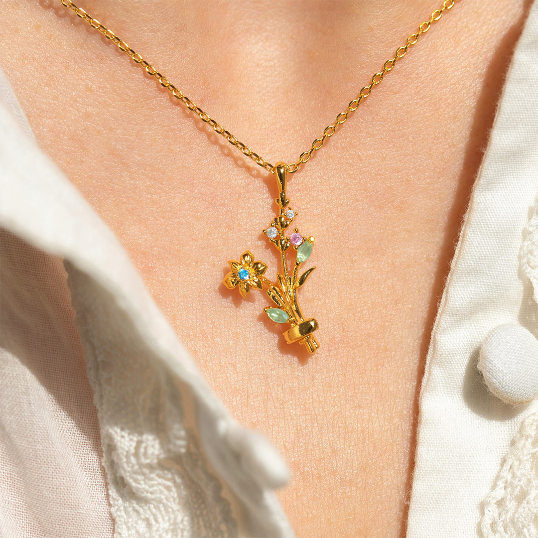 DIY Birth Flowers Charms