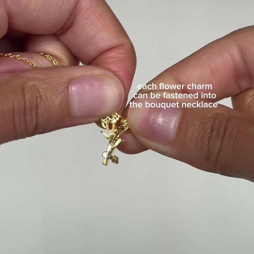 DIY Birth Flowers Charms