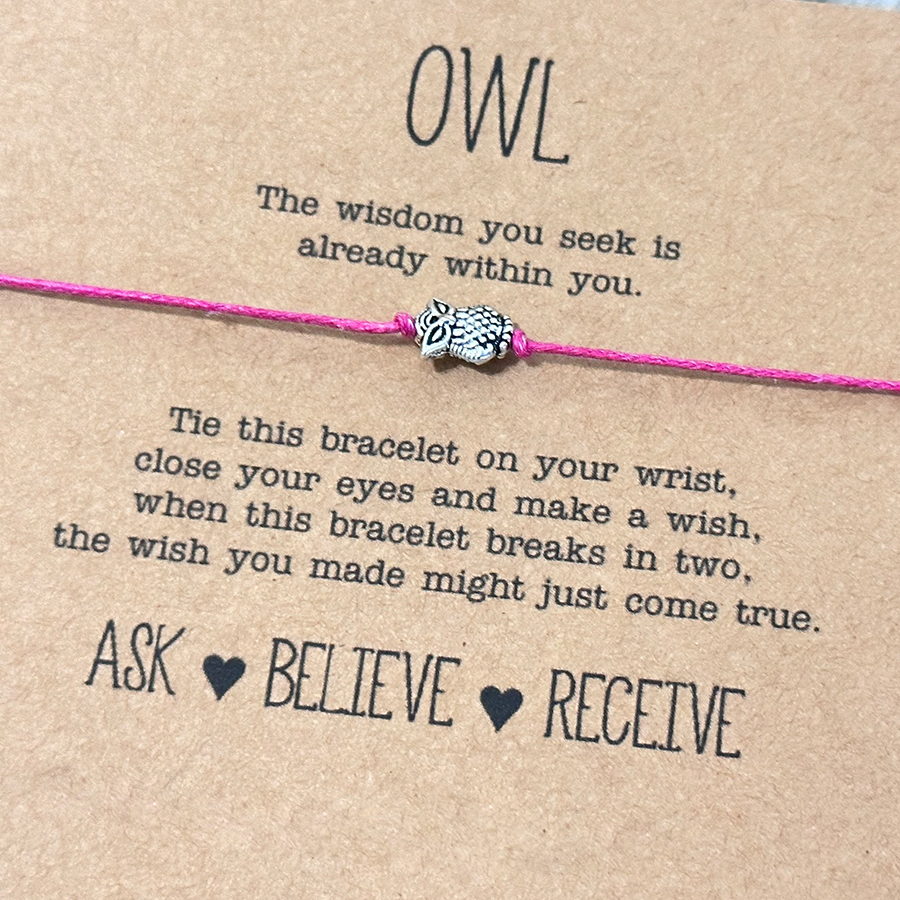 Owl Wish Bracelet