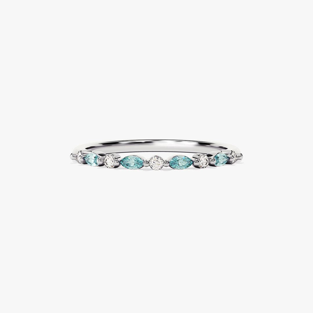 Choosing My Peace Marquise Ring