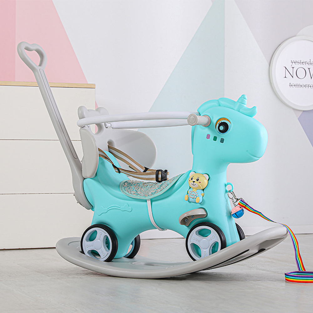 Leavader 5 in 1 Unicorn Balance Riding Toy for Kids (For 1-3 Year Old)