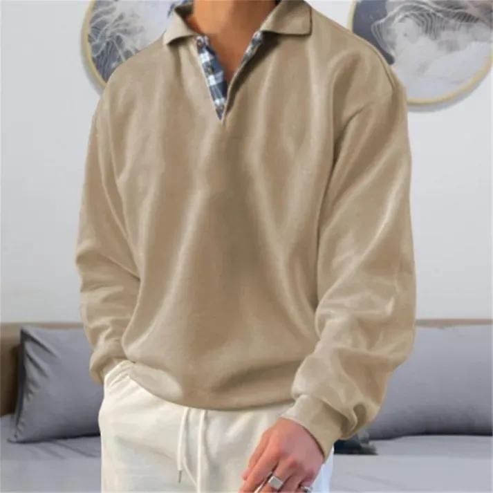 Gentleman Ocean Casual Cashmere Basic Sweater