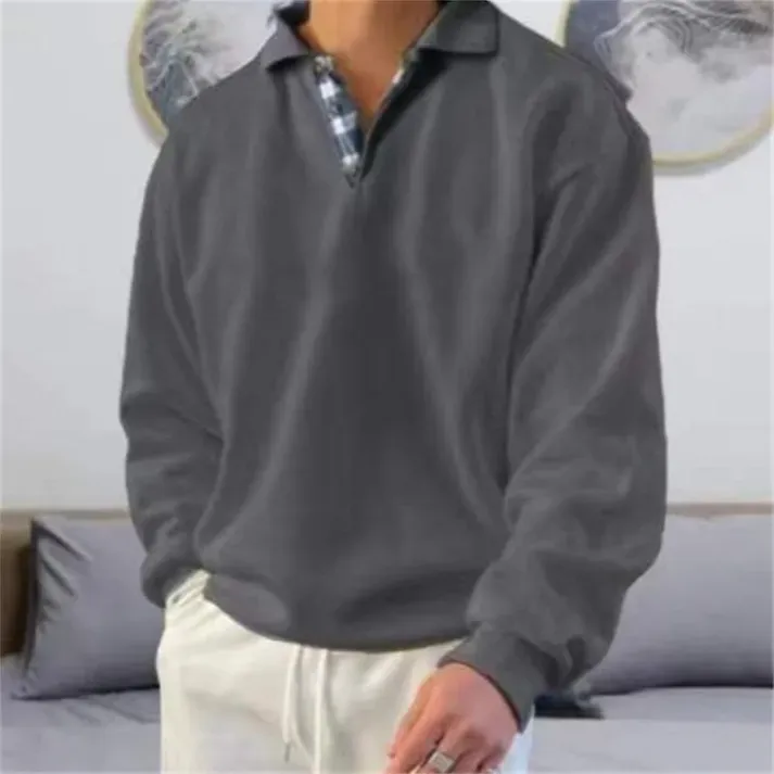 Gentleman Ocean Casual Cashmere Basic Sweater