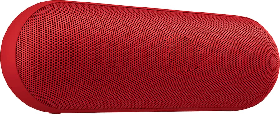 Portable Wireless Bluetooth Speaker with Power Bank – Red