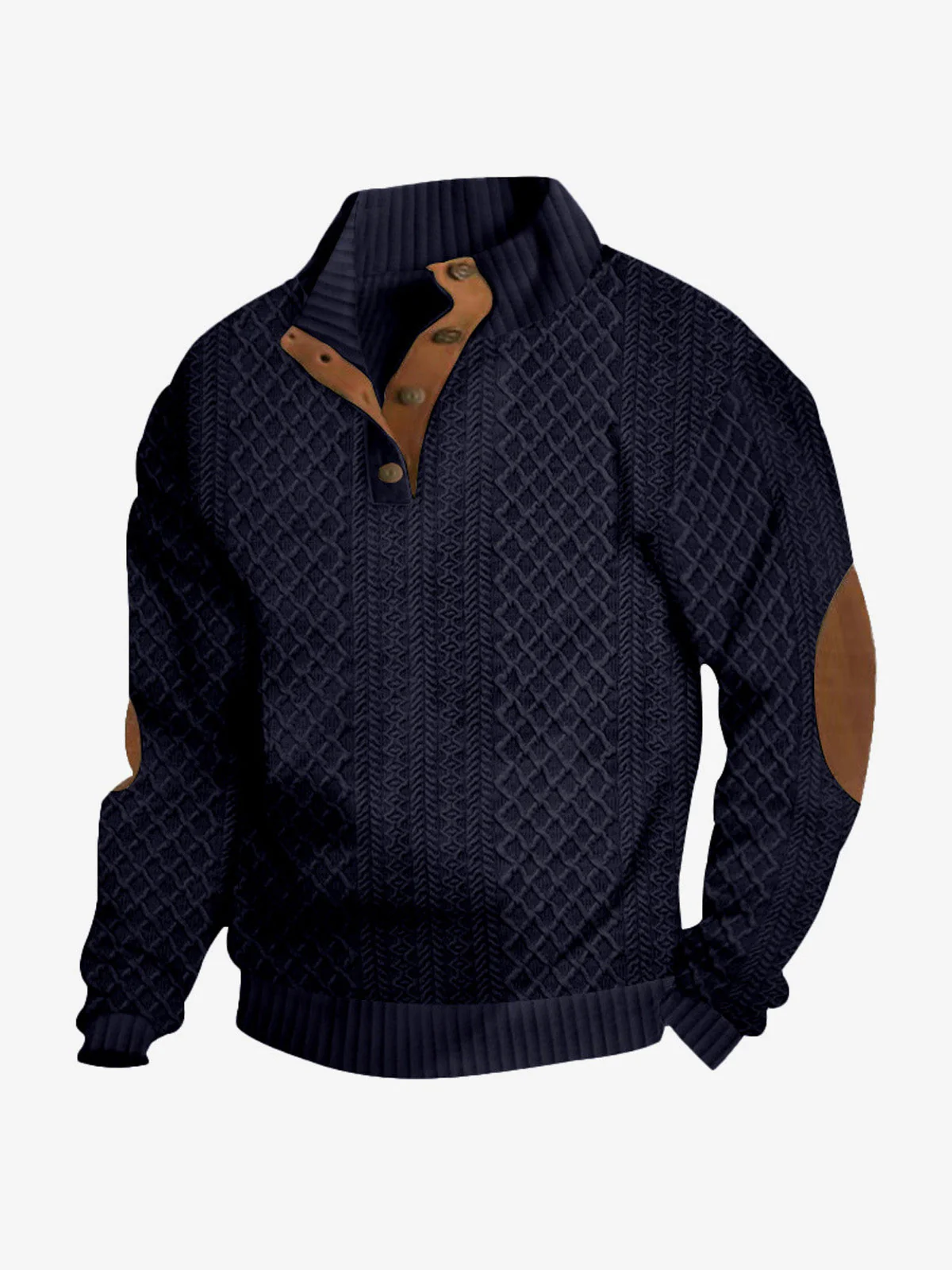 Men's Long Sleeve Cashmere Sweatshirt