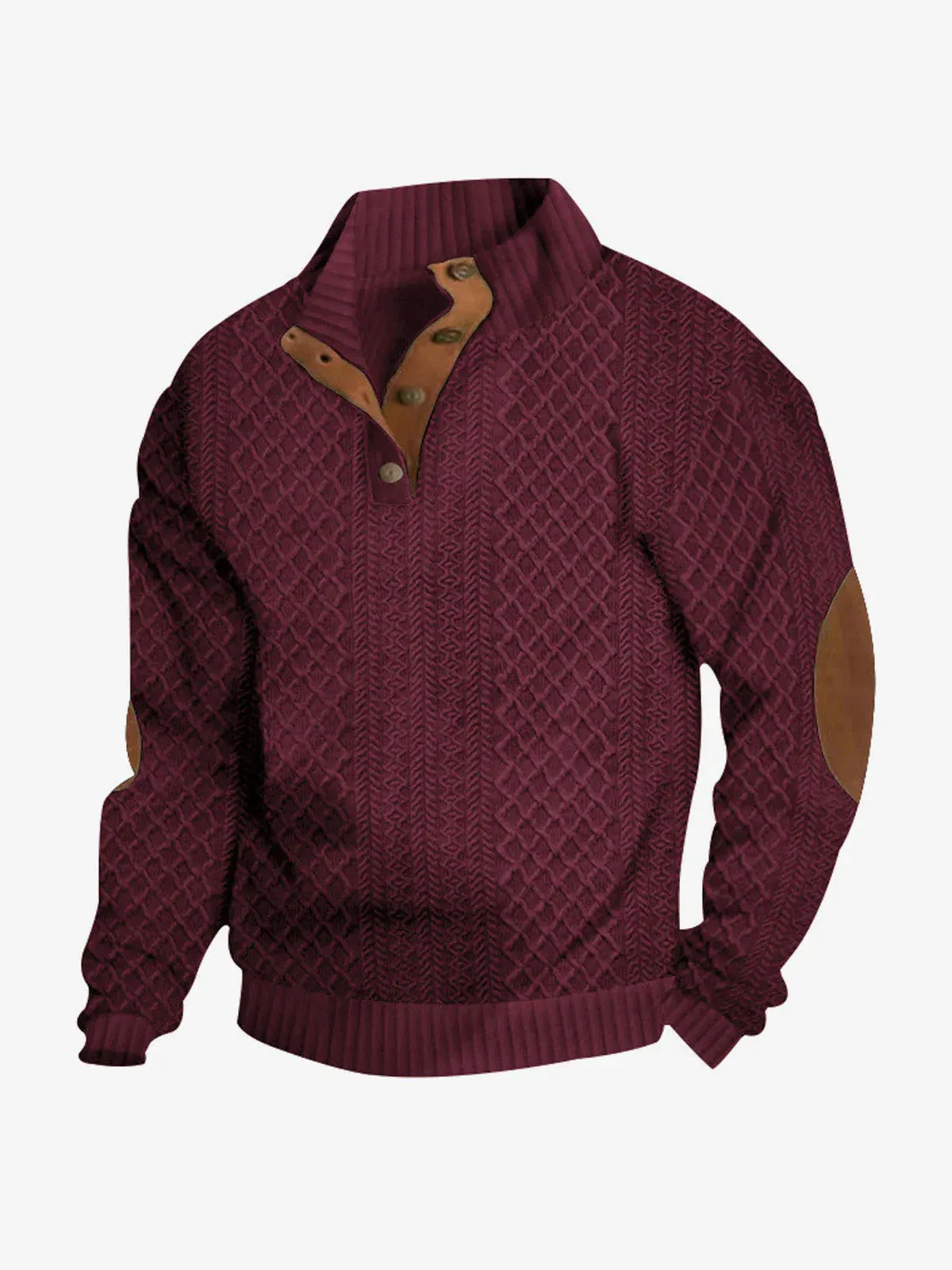 Men's Long Sleeve Cashmere Sweatshirt
