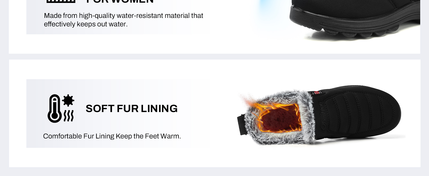 women winter snow boots