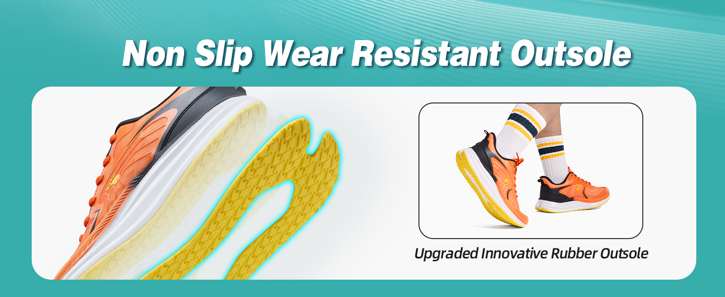 Mens Breathable Walking Shoes for Plantar Fasciitis