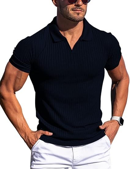 Men's Business Cotton Polo Shirt