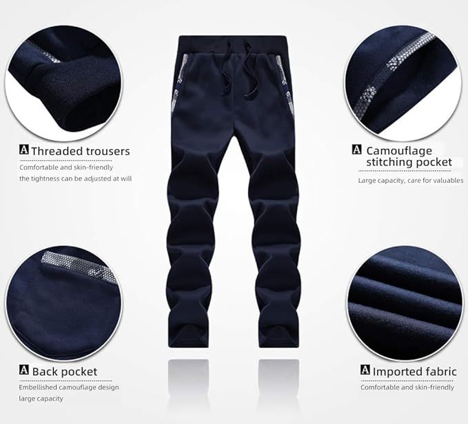 Men's Cashmere Outdoor Casual Set