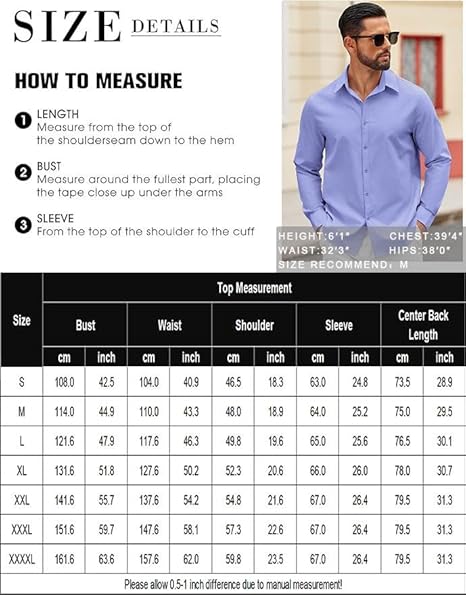 Gentleman's Casual Cotton Basic Shirt