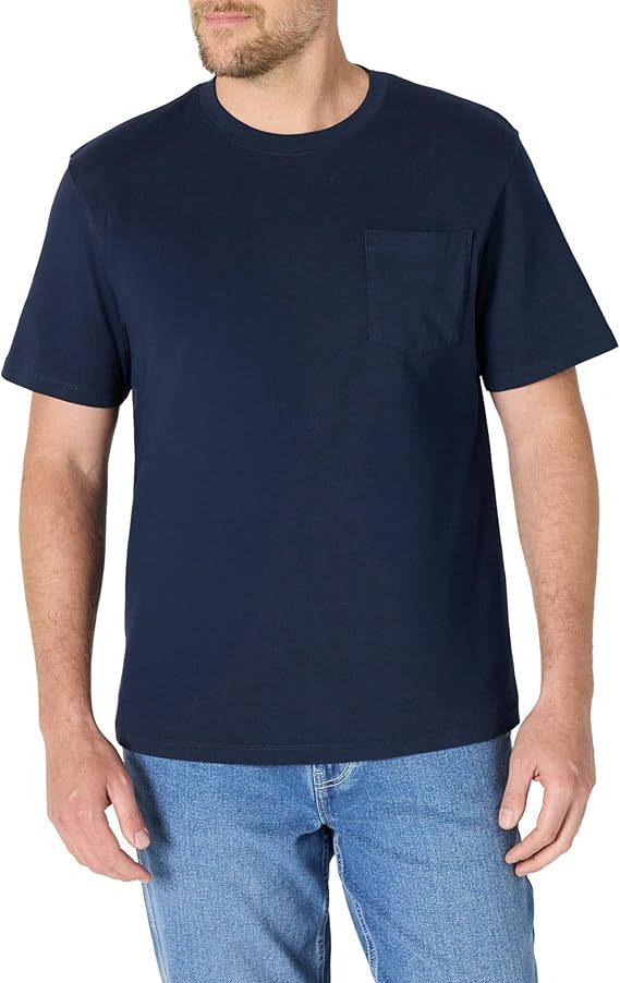 Fashion Solid Color Pocket Short Sleeve T-Shirt