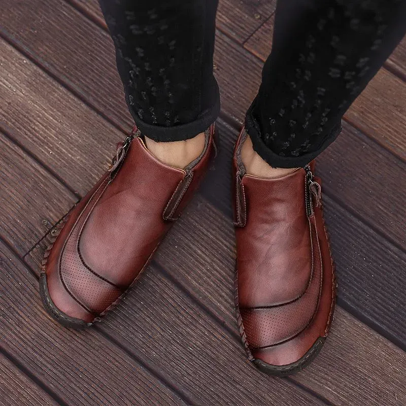 Men of high men's shoes by hand for outdoor leisure shoes boots